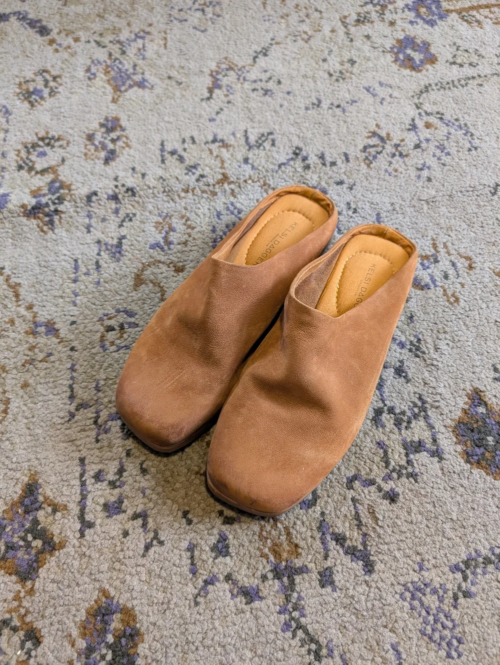 Kelsi‎ Dagger Brooklyn Brown Suede Style Slip On Shoes